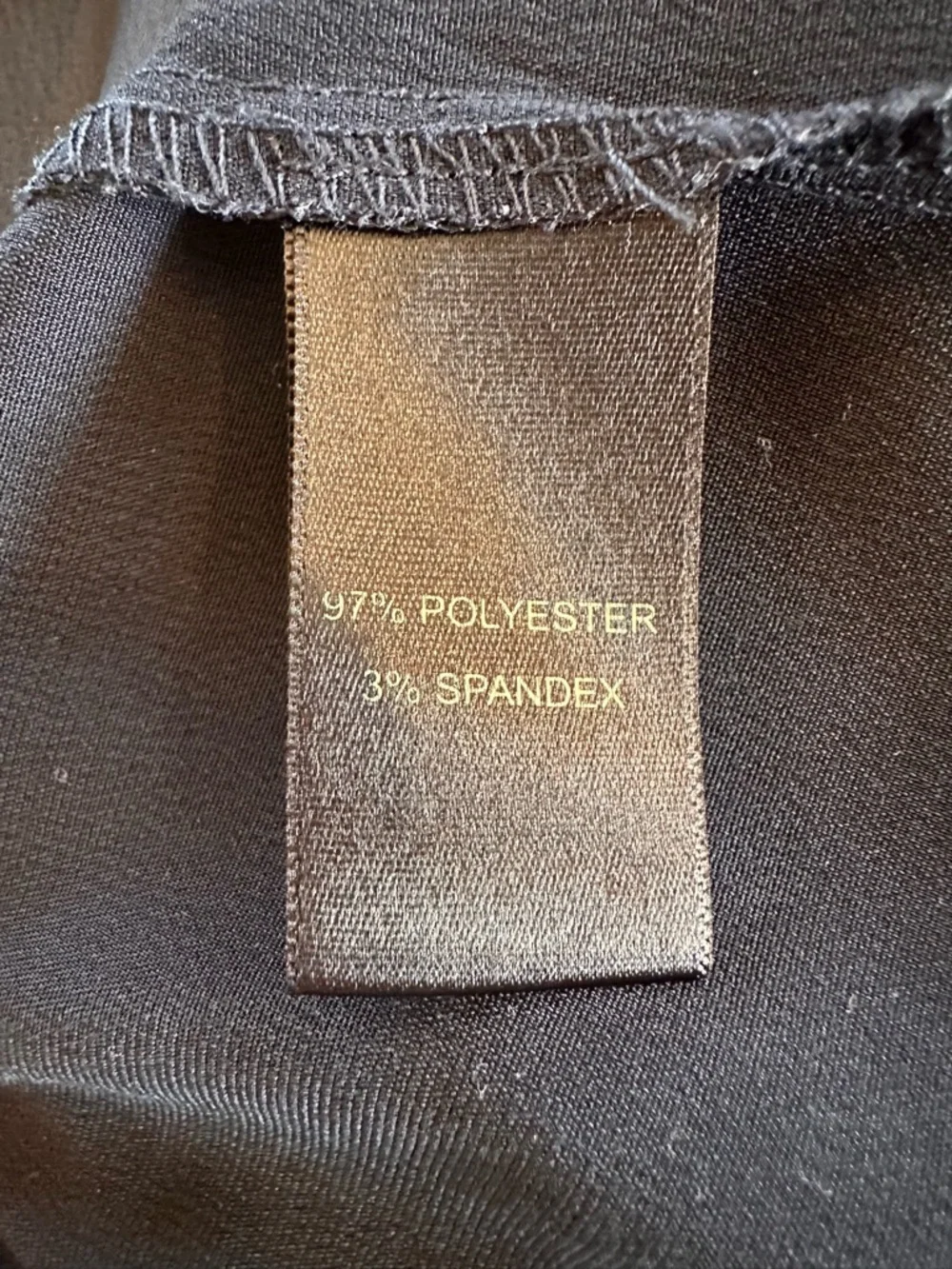 House of Harlow 1960 Black Satin Wrap Mini Dress Size S - Picture 6 of 7